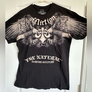 Vintage Y2K Extreme Couture Affliction T-Shirt Size XL